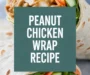Peanut Chicken Wrap Recipe