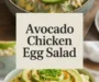 Avocado Chicken Egg Salad Recipe