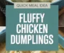 BEST Chicken & Dumplings Recipe With Easy Fluffy Homemade Dumplings!