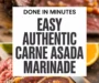 Easy Authentic Carne Asada Marinade Recipe