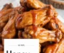 Honey Barbecue Air Fryer Chicken Wings Recipe
