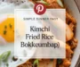 Kimchi Fried Rice (Kimchi Bokkeumbap) Recipe