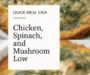 Chicken, Spinach, And Mushroom Low Recipe