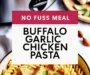 Crock Pot Buffalo Wild Wings Garlic Parmesan Chicken Pasta Recipe